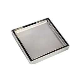 Square tile insert drain